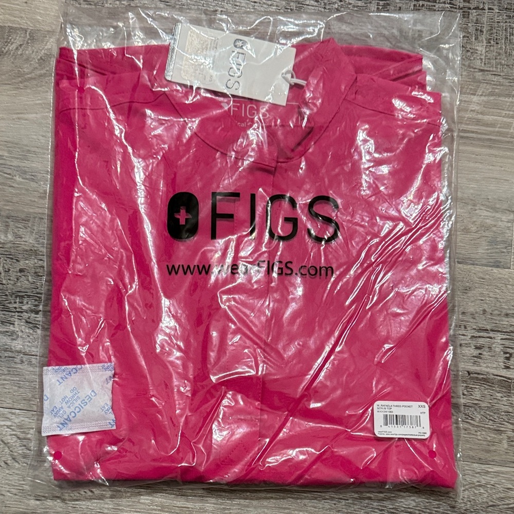 Figs Rafaela  hot pink shocking pink XXS